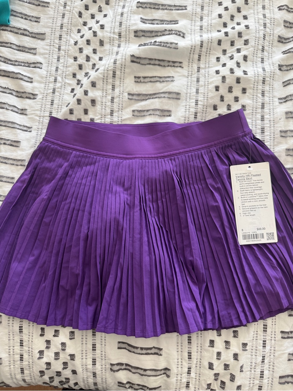 Purple Lululemon tennis skirt - Picture 8 of 8